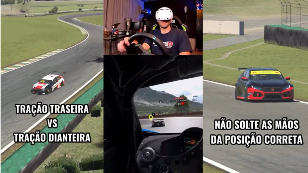 O curso ajuda iniciantes a evitarem vícios ao volante e experientes a corrigirem os vícios já adquiridos. Foto: Reprodução/ Montagem/ Instagram