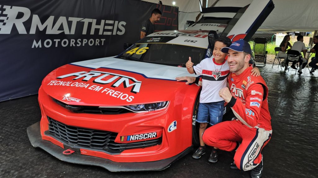 A equipe RMattheis dá o suporte ao carro de Vitor Genz na temporada 2025. Foto: Renyere Trovão