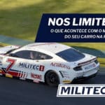 Carro da NASCAR Brasil patrocinado pela Militec Brasil